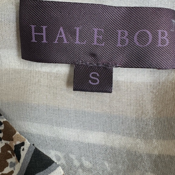 HALE BOB beaded silk sheer tunic,Small, NWT - Picture 10 of 13